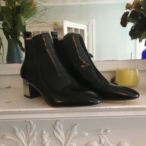 Vegan Leather Zara Ankle Boots